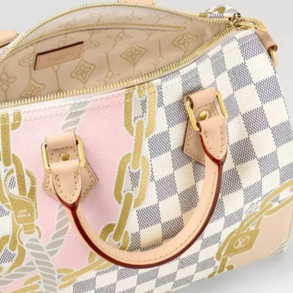 Louis Vuitton Damier Azur Nautical Speedy 25 - Picture 12 of 15